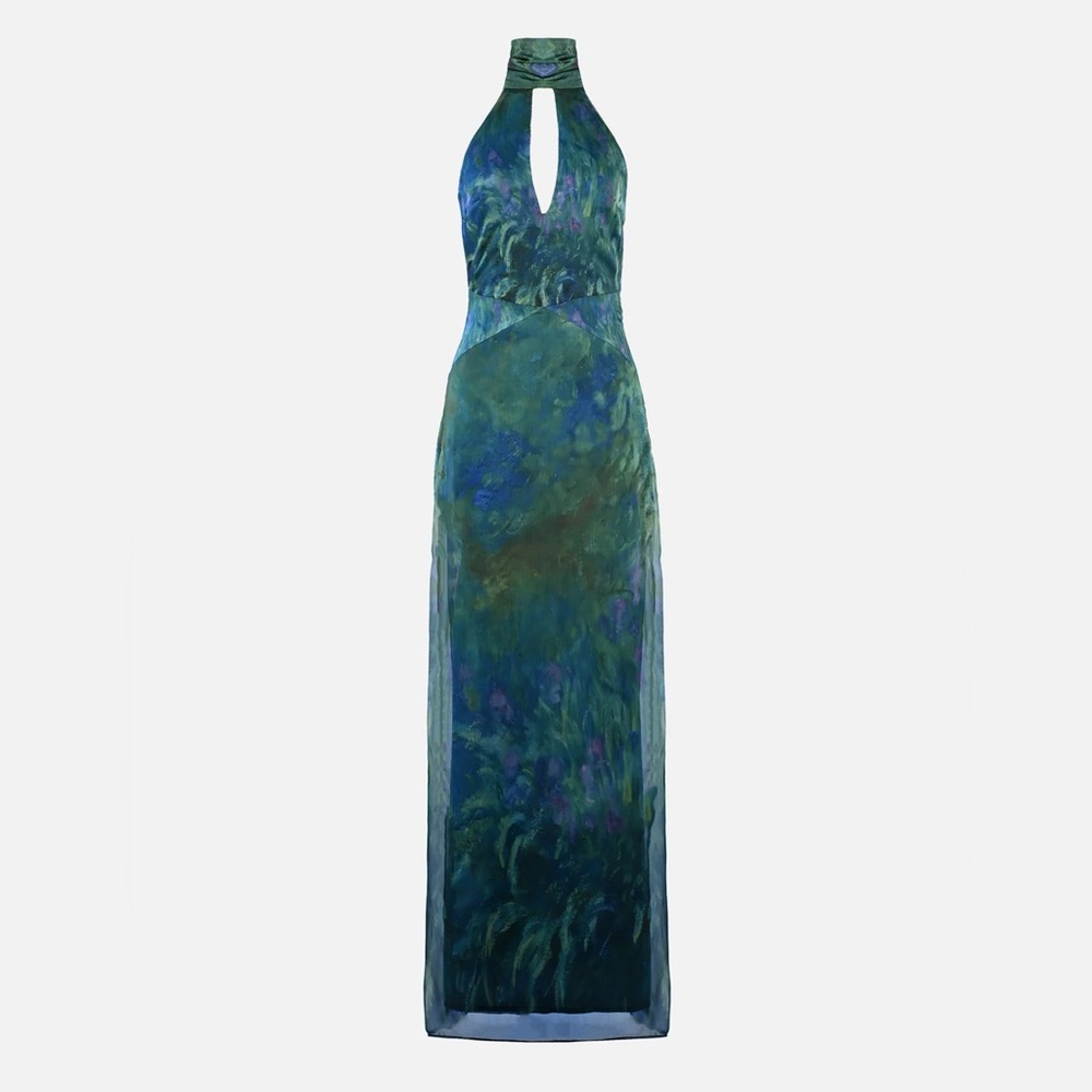 NWT Yellow the Label Monet Dress - Irises - Picture 15 of 17